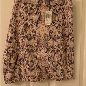 Carmen Marc Volvo NWT Python Skirt